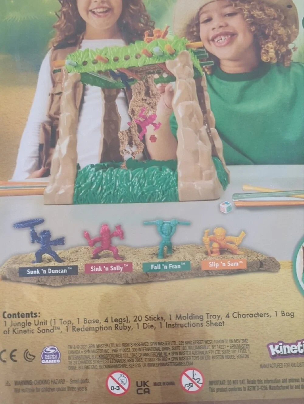 Sink N' Sand Kids Game by Spin Master - Kinetic Sand